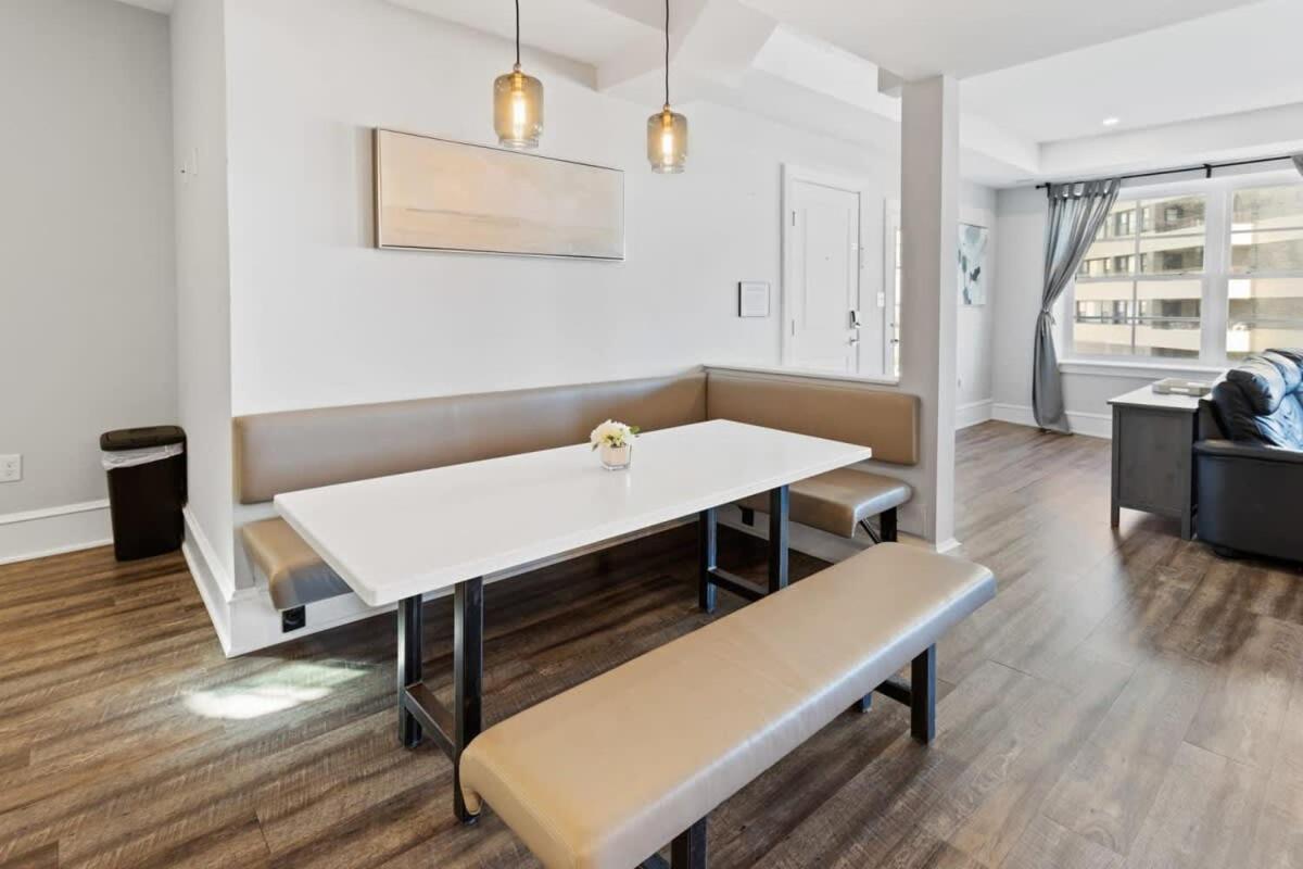 Modern 4Br 2Ba Apt Steps To The Beach Open Living Atlantic City Buitenkant foto