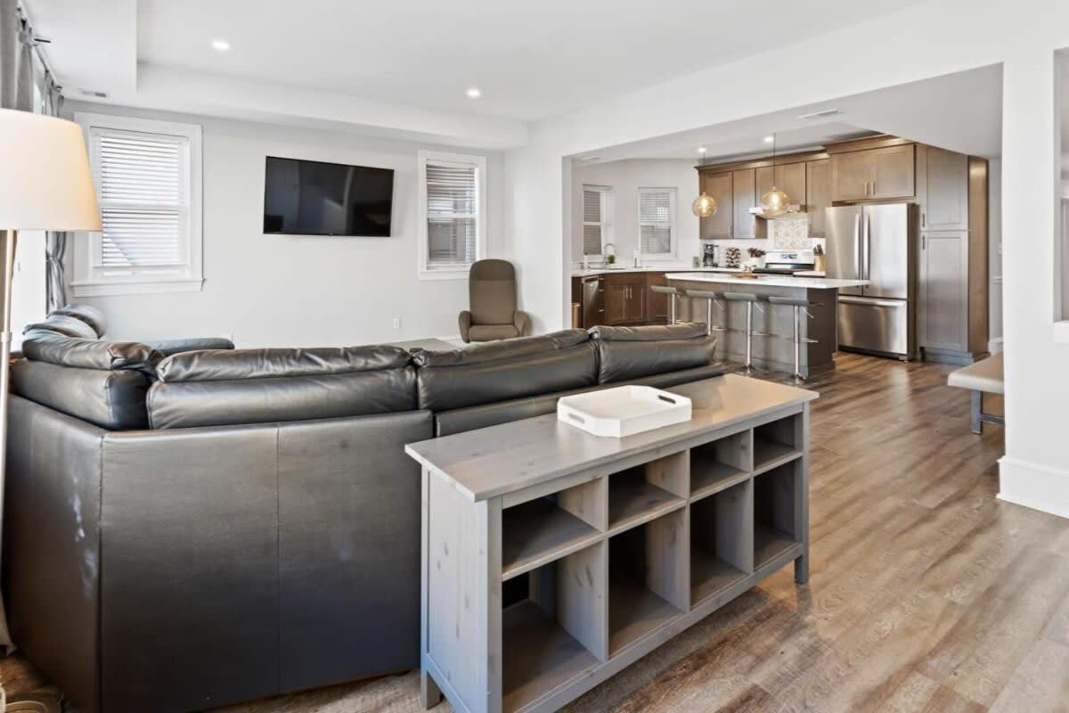 Modern 4Br 2Ba Apt Steps To The Beach Open Living Atlantic City Buitenkant foto