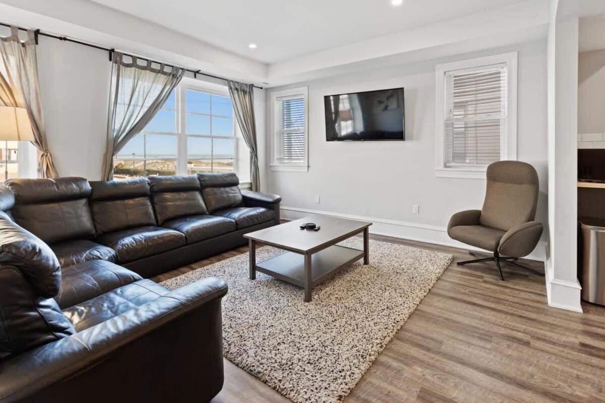 Modern 4Br 2Ba Apt Steps To The Beach Open Living Atlantic City Buitenkant foto