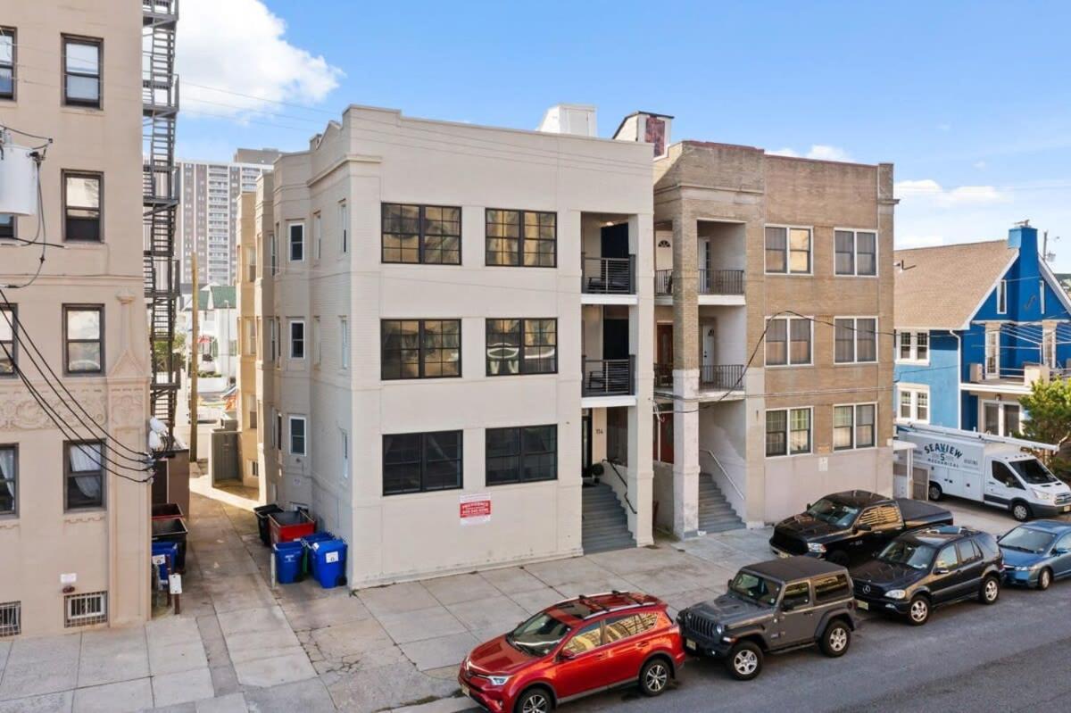 Modern 4Br 2Ba Apt Steps To The Beach Open Living Atlantic City Buitenkant foto