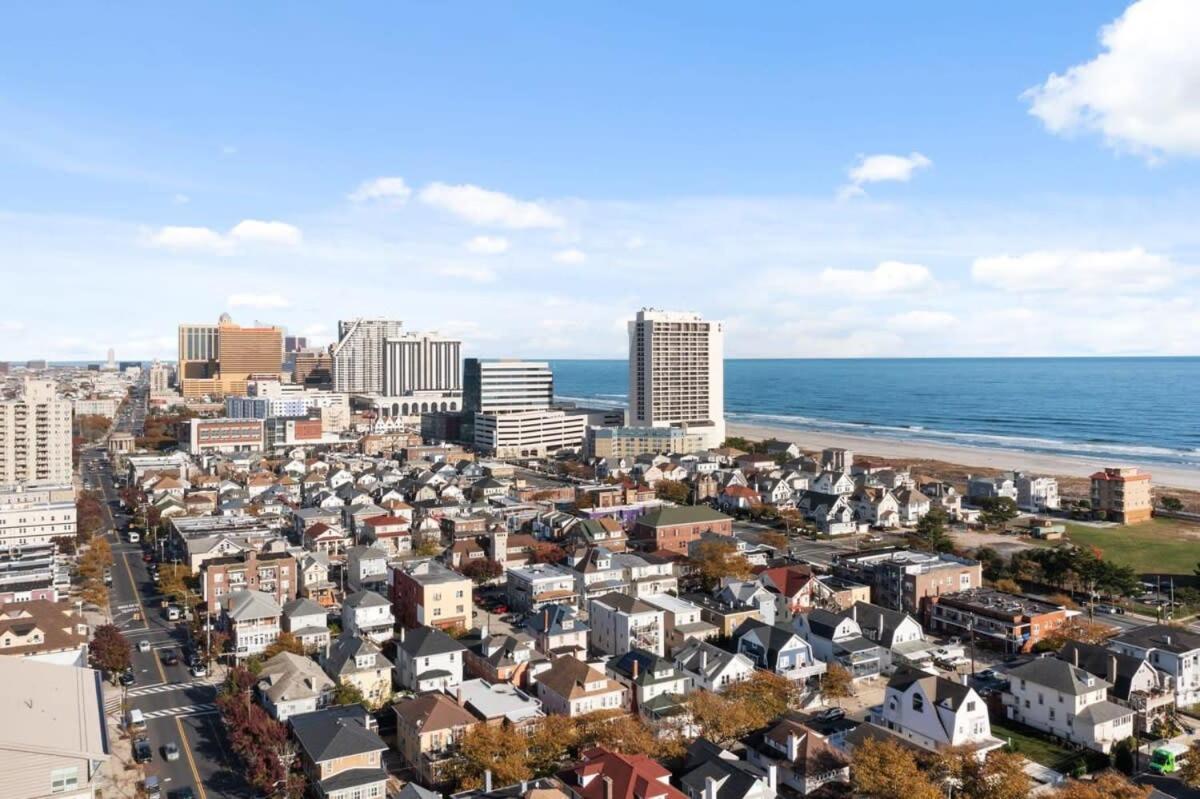 Modern 4Br 2Ba Apt Steps To The Beach Open Living Atlantic City Buitenkant foto